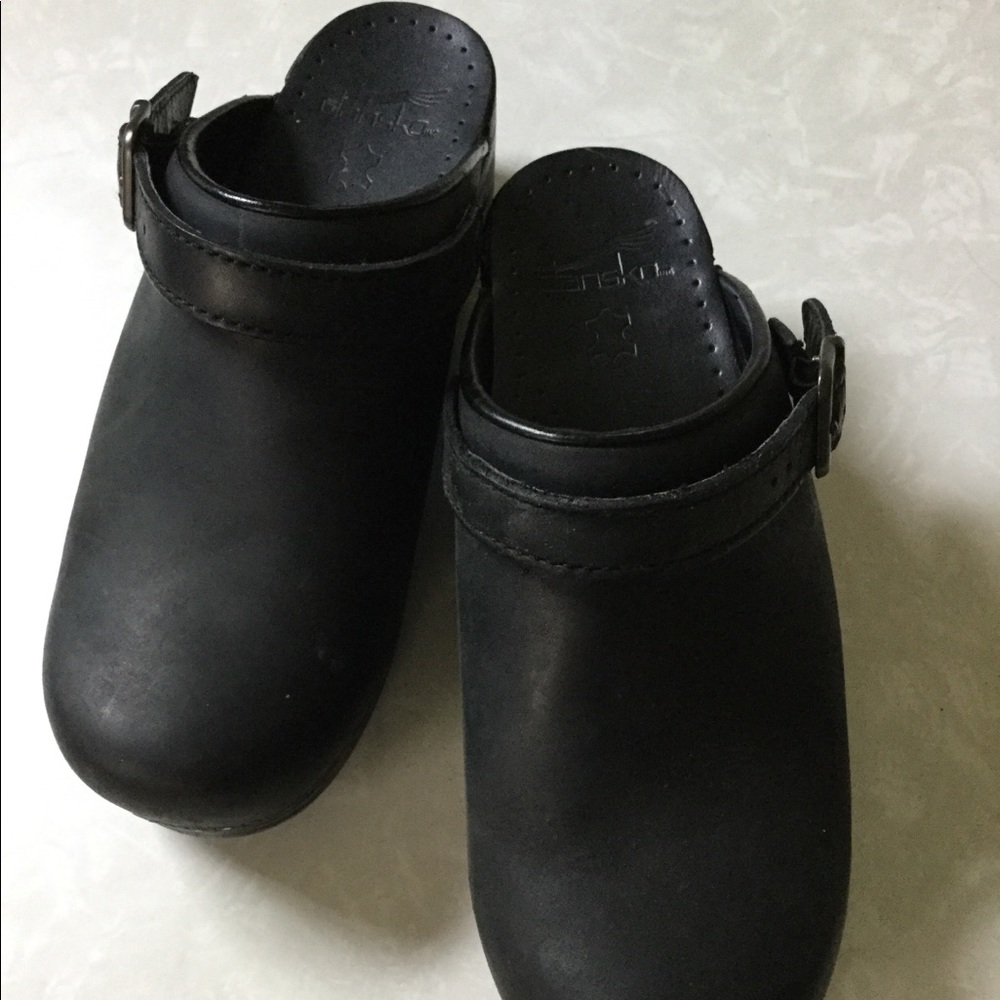 Dansko Clogs Black Sz 39/9